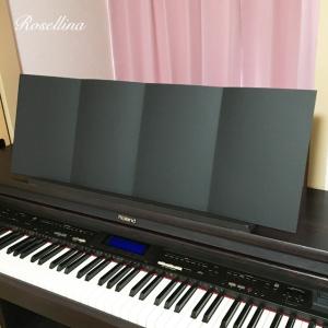 4面楽譜台紙（ブラック 2枚入り） クリックポストOK