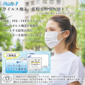 接触冷感ひんやりマスク 7枚入 使い捨て 不織...の詳細画像2
