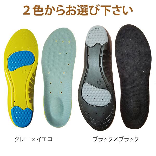 インソール 衝撃吸収 中敷き 消臭 アーチサポート 疲労軽減 偏平足 土踏まず 反発 立体 3D 疲...
