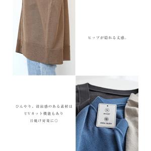 UV ケア 接触冷感 シアー カーディガン レ...の詳細画像4