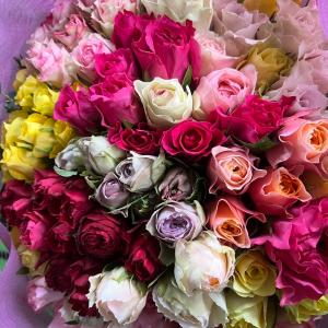 *100本の薔薇の花束*30cm ×100本 ...の詳細画像3
