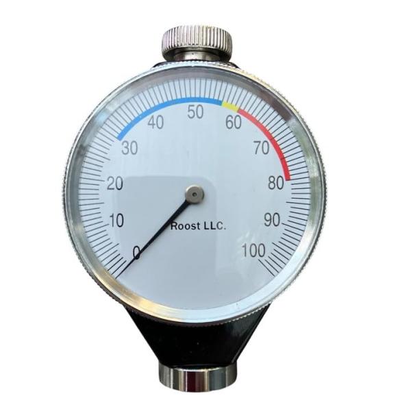 Roost 【色で分かる】 ゴム硬度計 タイヤ硬度計 デュロメーター TypeA スタッドレスタイヤ...