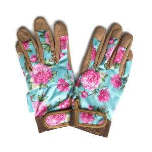 プレミアムガーデングローブ 花柄　ケント＆ストー Premium Comfort Gloves Peony Kent & Stowe(メーカー直送)　｜roseshop