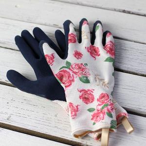 バラのガーデングローブ ショート丈 Mサイズ （ガーデニング手袋）　（ネコポス対応）