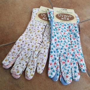 お花のガーデングローブ　ショート丈　Mサイズ　ガーデニング　手袋　グローブ（クロネコＤＭ便対応）