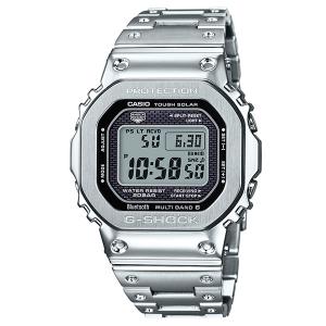 G-ショック G-SHOCK 腕時計 フルメタル Bluetooth スマホリンク 電波ソーラー CASIO カシオ メンズウォッチ 国内正規品 GMW-B5000D-1JF｜roshie