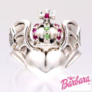 バーバラ Barbara 指輪 コロネイテッド バーバラ リング シルバークラウン 正規品 PB-R...