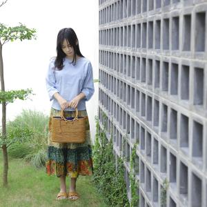 アタバッグ かごバッグ バッグ かご 手編み ...の詳細画像4