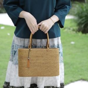 アタバッグ かごバッグ 極細 バッグ かご 手...の詳細画像1