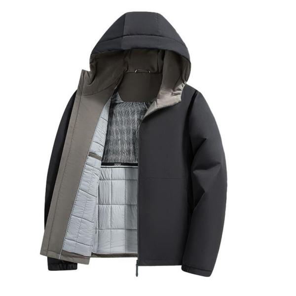 ウィンターコート 中綿ジャケット メンズ 綿入れブルゾン 厚い 防寒 あったか 中年 お年寄り 真冬...