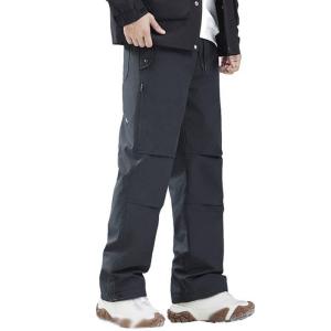 ダウンパンツ メンズ アウトドア 撥水 マウンテン ロングパンツ 防寒 ジョガー 軽量 M-4XL スキー 登山用 スポーツ 秋冬 厚手