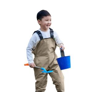 ウェーダー 子供 チェストハイウェーダー 21cm 22cm 23cm キッズ 胴付長靴 女の子 男の子 防水 ズボン 幼児 軽量 防滑｜ROSSO-SHOP