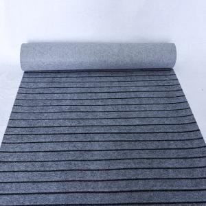 廊下カーペット ラグ フロアマット 敷物 ドアマット カット可能 防音 冷房対策 心地良い オシャレ 大判 ストライプ柄 滑り止め 床保護