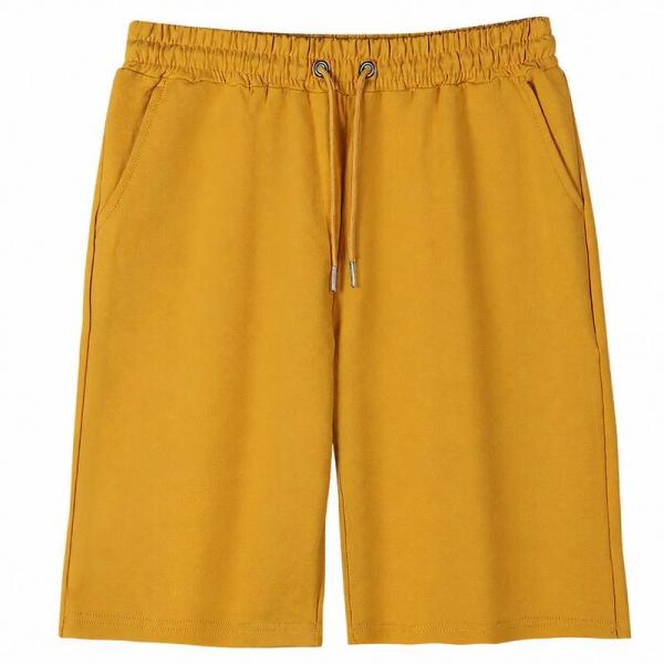 ハーフパンツ メンズ レディース ショートパンツ 綿 スウェット パイル地 ウエストゴム 紐付き 五...