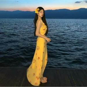 マキシワンピース レディース 夏 花柄 ロング...の詳細画像2