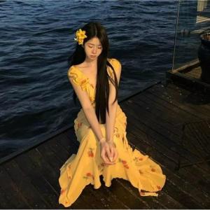 マキシワンピース レディース 夏 花柄 ロング...の詳細画像3