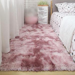 絨毯 140*200cm 滑り止め ラグ カーペット ラグマット 洗える 厚み ふわふわ 防音対策 ライトグレー 耐磨耗性 キッチンマット