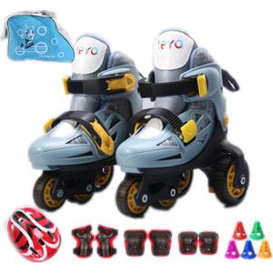 ローラースケート ローラーシューズ 子供用 ジュニア キッズ サイズ調整可能 発光 初心者向け クワッドローラー インラインスケート