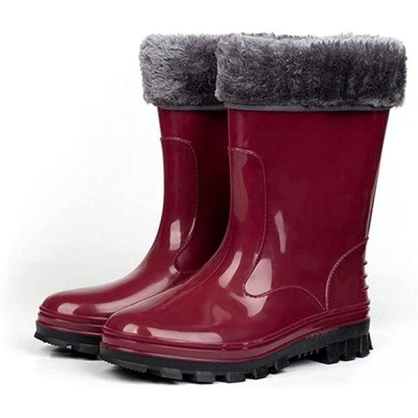 レディース おしゃれ レインブーツ 完全防水 長靴 長ぐつ オシャレ 梅雨対策 防水 防滑 滑り止め...