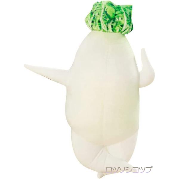 抱きまくら 大根 野菜 ぬいぐるみ だきまくら 大きいサイズ 大根 細長いクッション 大きい添い寝枕...