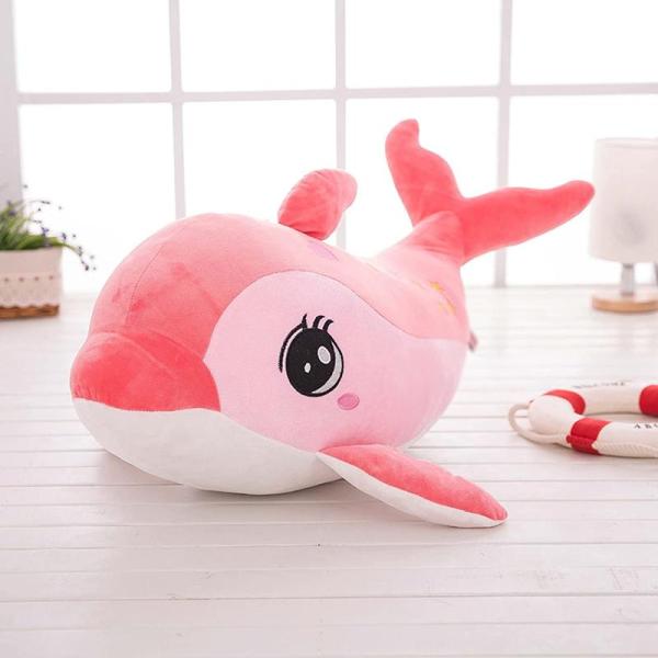 お誕生日 イルカ ブルー 海豚 巨大 イルカ抱き枕 ぬいぐるみ いるか 添い寝 かわいい 変形しにく...