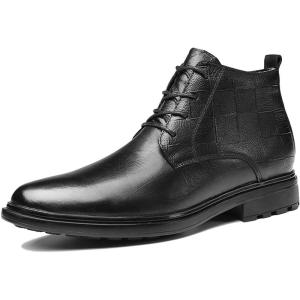 紳士靴 ビジネスシューズ 冬 ショートスノーブーツ 革靴 メンズ 冬靴雪