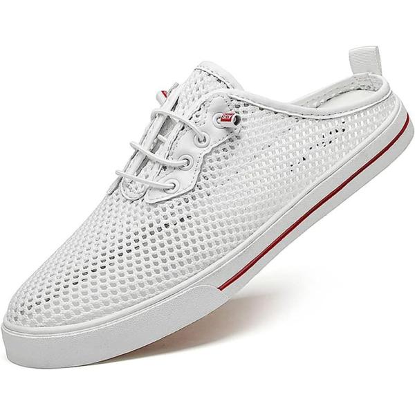 スリッポン メンズ かかとなし スニーカー メッシュ カジュアル オールメッシュ スリッパ サボサン...