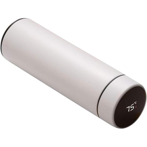 水筒 スマート 温度表示 ステンレスボトル スポーツボトル 断熱ボトル 魔法瓶 ウォーターボトルタッ...