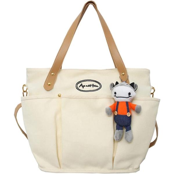 2way トートバッグ キャンバス ショルダーバッグ レディース 手提げかばん カジュアル おしゃれ...