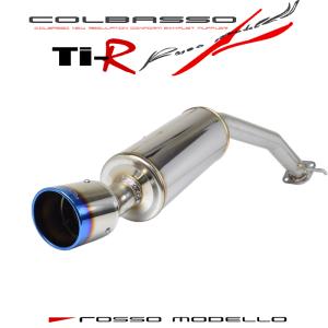 軽量化 片側出し コペン GR SPORT マフラー COLBASSO Ti-R LA400A LA400K  ロッソモデロ GRスポーツ カラー選択可｜rossomodello