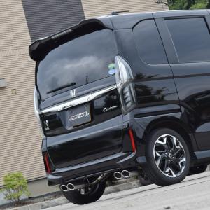 ホンダ 排気系パーツ N Box ターボ カスタム Jf3 ターボ マフラー マフラー Dualist Ex Four 迫力の4本出し Nbox 後期も対応 Dstf 339 ロッソモデロ