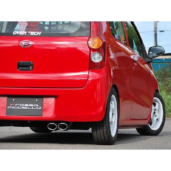 ロッソモデロ Nail Two ミラバン ミラ マフラー L275V L275S 片側Ｗ出し 平成2...