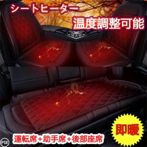 シートヒーター 車 usb 12v 2席 後付け 1人掛け 2人掛け