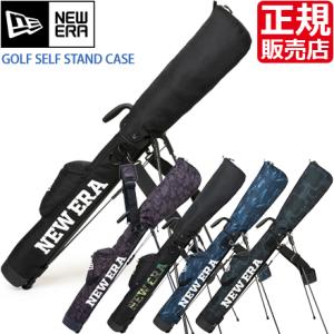 ニューエラ クラブケース ゴルフバッグ 正規販売店 NEW ERA ゴルフ セルフスタンドケース ワードマークロゴ GOLF スタンド型 47インチ 軽量 メンズ レディース｜RosyCats