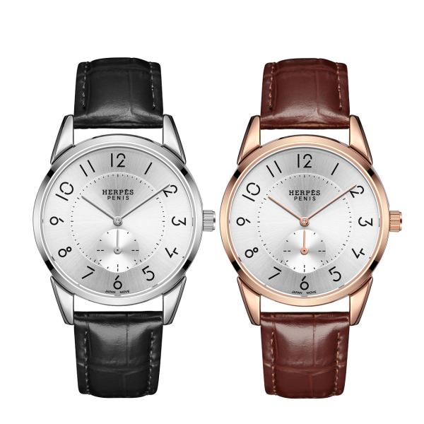 腕時計 メンズ レディース HERPES WATCH ヘルペスウォッチ クォーツ ドレスウォッチ 防...