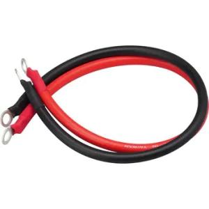 40cm KIV 38SQ R38-10 赤/黒セット バッテリーケーブル インバーター 接続【フジ...