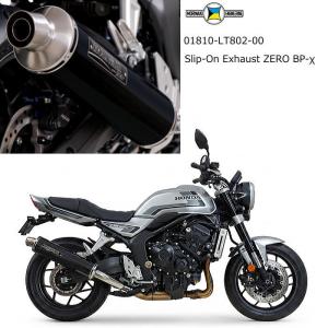 モリワキ 01810-LT802-00 (HONDA: CB1000F/SE '26-) Slip-On Exhaust ZERO BP-χ (ブラックパールカイ) 政府認証 公道走行可 スリップオンマフラー MORIWAKI｜ラフアンドロード ヤフー店
