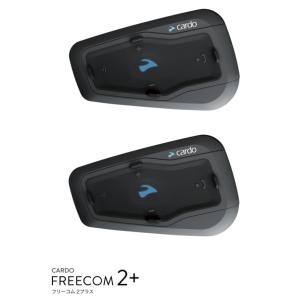 cardo system FREECOM2+ DUO 2台セット 日本正規代理店品 フリーコム2プラ...