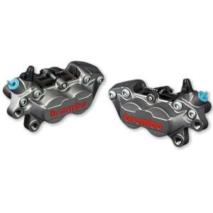 brembo ブレンボ 4ポット キャスティングキャリパー 40ｍｍピッチ チタン (左 : 20....