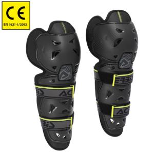 ACERBIS AC-17757 アチェルビス PROFILE 2.0 ニーガード (ブラック/イエロー) CE規格 膝・すね用 プロテクター ニーシンガード ニーブレース オフロード