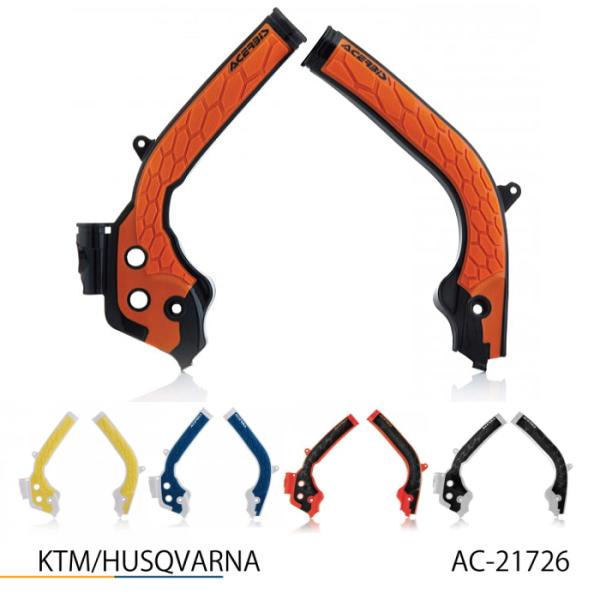 ACERBIS AC-21726 アチェルビス X-GRIP FRAME PROTECTOR (KT...