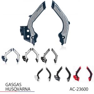 ACERBIS AC-23600 アチェルビス X-GRIP FRAME PROTECTOR (HUSQVARNA : FC250/350/450 '19-22 他、GASGAS : EC250/250F/300/350F '21-22 他) フレームガード｜roughandroad-outlet