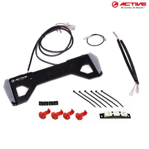 ACTIVE 30100078 アクティブ LEDナンバーサイドウインカー コンパクト ホワイトレン...