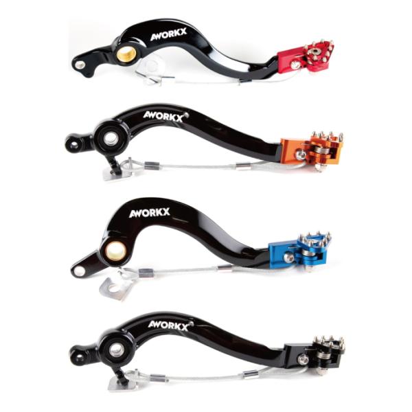 処分特価 AWORKX アウォークス リア 鍛造フットブレーキレバー (HONDA / YAMAHA...