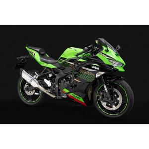 在庫限り トリックスター Ninja ZX-25R(21-22) 政府認証フルエキゾーストマフラー 公道走行可 IKAZUCHI ステンレスカーボンショート ZX25R JFT-034-L7SC｜roughandroad-outlet