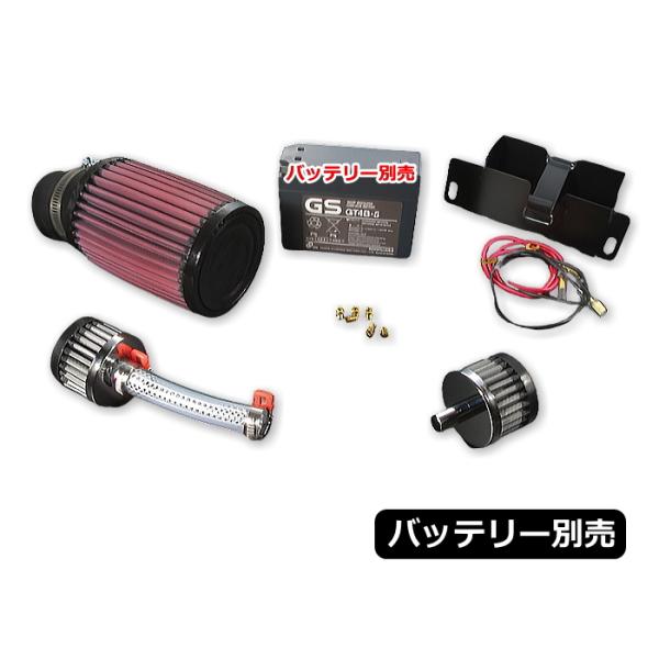 LUKE LK-4111 ルーク スカチューンKIT セル仕様 (バッテリー別売) (HONDA :...