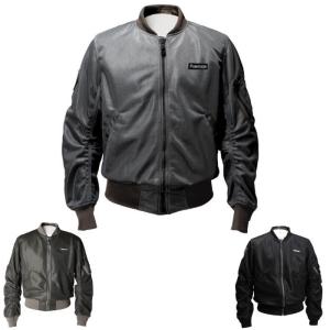 POWERAGE フード付きグレージャケット　夏用バイクウェア バイクジャケット 夏 パワーエイジ POWERAGE フード付きグレー