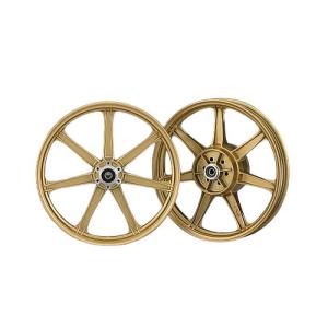 01'～ SR400 キャストホイールセット ゴールド 新品 YAMAHA Y'S GEAR(YAMAHA) ワイズギア キャストホイールセット