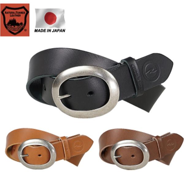 ラフアンドロード RA5056 ラフプレーンベルト オーバルバックル バイク 栃木レザーベルト 本革...