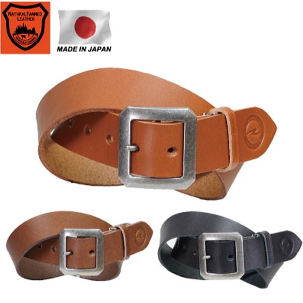 ラフアンドロード RA5059 ラフプレーンベルト オクタゴンバックル バイク 栃木レザーベルト 本...
